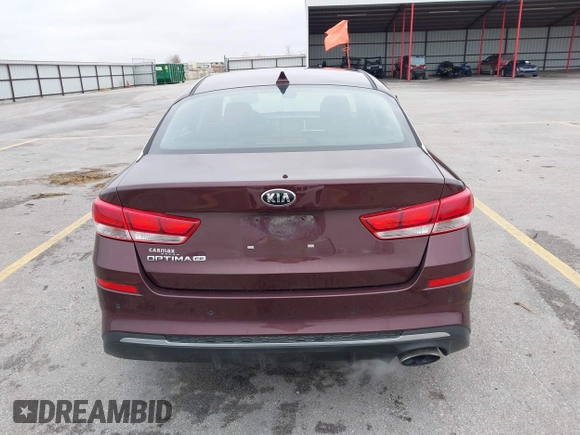 2019 Kia Optima LX with VIN 5XXGT4L35KG339342, listed as a IAAI auction lot 40863899 with 109,223 mi miles. Bid and sale history available at carsss.com. Image 17.