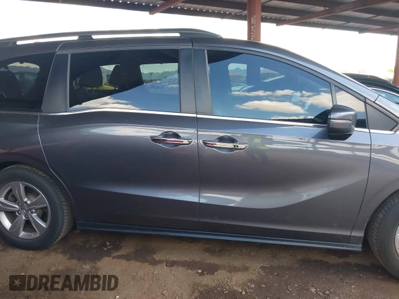 2019 Honda Odyssey EX z VIN 5FNRL6H55KB029225, wystawiony jako IAAI lot #42414004 z przebiegiem 71 265 mil mil oraz . Historia ofert i sprzedaży dostępna na DreamBid. Obrazek 13.