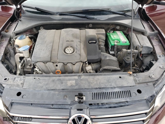 2013 Volkswagen Passat SE with VIN 1VWBP7A32DC084183, listed as a Copart auction lot 88005955 with 184,971 mi miles and Salvage Title. Bid and sale history available at carsss.com. Image 11.