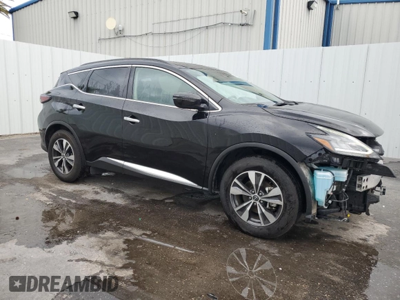 2023 Nissan Murano SV with VIN 5N1AZ2BS7PC139552, listed as a Copart auction lot 59264885 with 54,369 mi miles and Clean title. Bid and sale history available at DreamBid. Image 4.