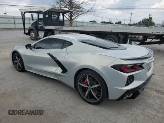 2021 Chevrolet Corvette 2LT with VIN 1G1YB2D46M5122224, listed as a Copart auction lot 64782884 with 48,018 mi miles and Salvage Title. Bid and sale history available at carsss.com. Image 2.