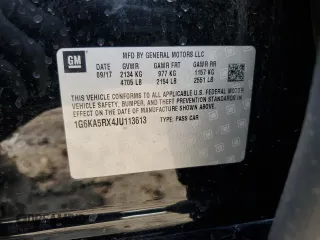 2018 Cadillac CT6 RWD with VIN 1G6KA5RX4JU113613, listed as a Copart auction lot 83983134 with 112,787 mi miles and Salvage Title. Bid and sale history available at DreamBid. Image 13.