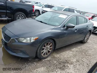 2016 Mazda Mazda6 i Sport with VIN JM1GJ1U51G1480173, listed as a IAAI auction lot 41920459 with 168,090 mi miles. Bid and sale history available at carsss.com. Image 2.