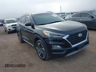 2020 Hyundai Tucson Ultimate z VIN KM8J33AL3LU114220, wystawiony jako IAAI lot #41219115 z przebiegiem 100 361 mil mil oraz . Historia ofert i sprzedaży dostępna na DreamBid. Obrazek 1.