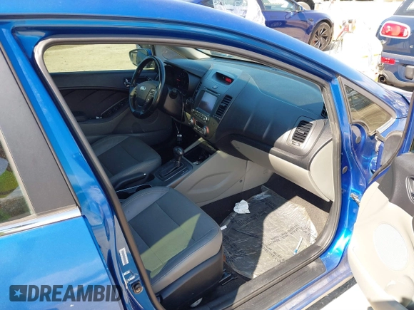 2015 Kia Forte EX with VIN KNAFZ4A85F5307314, listed as a IAAI auction lot 41672202 with 116,890 mi miles. Bid and sale history available at carsss.com. Image 5.