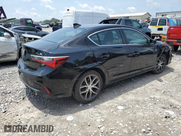 2019 Acura ILX Premium with VIN 19UDE2F79KA015064, listed as a Copart auction lot 65729775 with 78,181 mi miles and Clean title. Bid and sale history available at DreamBid. Image 3.
