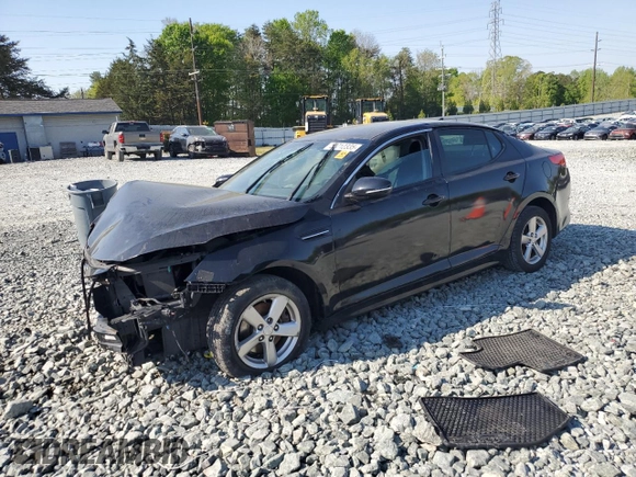 2015 Kia Optima LX with VIN 5XXGM4A70FG484510, listed as a Copart auction lot 53712335 with 0 mi miles and Clean Title. Bid and sale history available at carsss.com. Image 1.