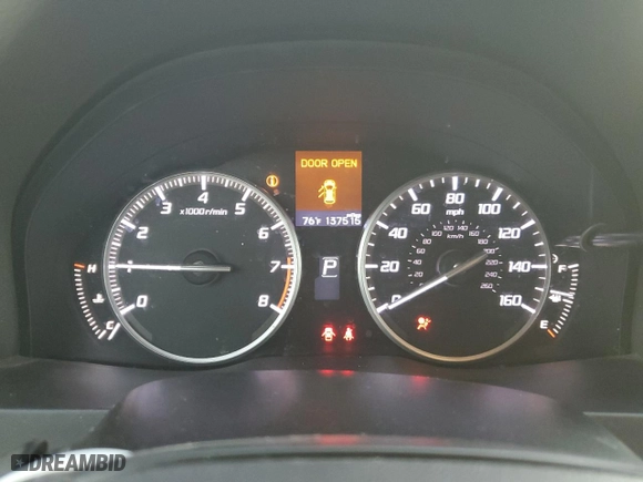 2013 Acura RDX with VIN 5J8TB3H3XDL019460, listed as a Copart auction lot 87080614 with 137,515 mi miles and Salvage Title. Bid and sale history available at carsss.com. Image 9.