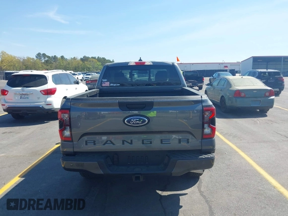 2024 Ford Ranger XLT with VIN 1FTER4GHXRLE46487, listed as a IAAI auction lot 41899384 with 5,570 mi miles. Bid and sale history available at carsss.com. Image 16.