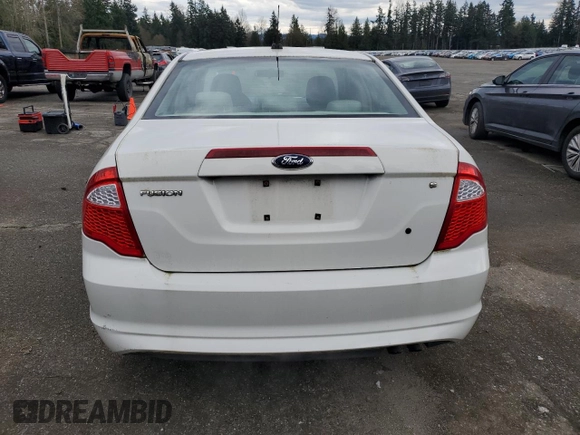 2010 Ford Fusion S with VIN 3FAHP0GAXAR266081, listed as a Copart auction lot 49902005 with 48,892 mi miles and Salvage Title. Bid and sale history available at carsss.com. Image 6.