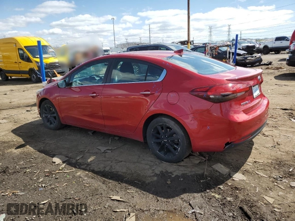 2017 Kia Forte S with VIN 3KPFL4A74HE054733, listed as a Copart auction lot 51148895 with 117,542 mi miles and Clean Title. Bid and sale history available at DreamBid. Image 2.