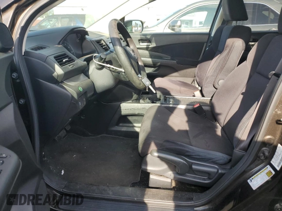 2014 Honda CR-V EX with VIN 5J6RM4H57EL034990, listed as a Copart auction lot 55042465 with 157,463 mi miles and Salvage Title. Bid and sale history available at DreamBid. Image 7.