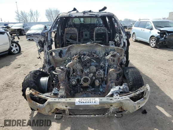 2022 Ford F-150 XL with VIN 1FTFW1E85NFA71423, listed as a Copart auction lot 48205975 with Not Provided miles and Salvage Title. Bid and sale history available at carsss.com. Image 5.