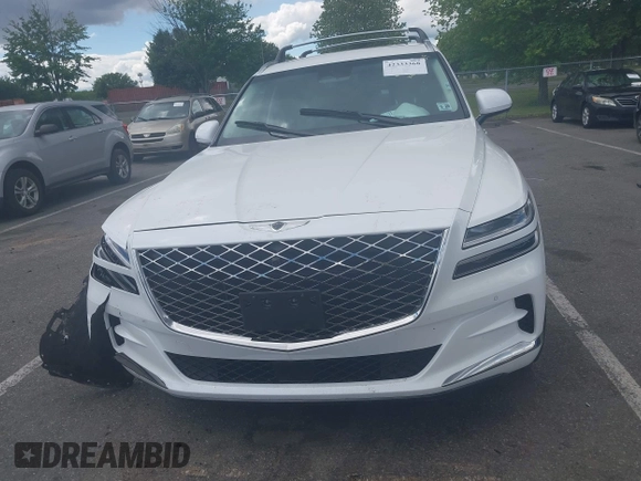 2024 Genesis GV80 with VIN KMUHCESC0RU173549, listed as a IAAI auction lot 42333368 with 7,526 mi miles and . Bid and sale history available at DreamBid. Image 12.