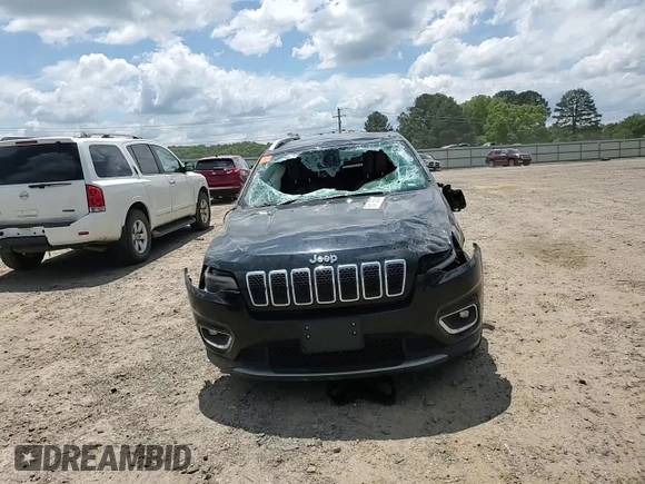 2019 Jeep Cherokee Limited with VIN 1C4PJLDB0KD357151, listed as a Copart auction lot 56416505 with 110,932 mi miles and Salvage title. Bid and sale history available at DreamBid. Image 14.