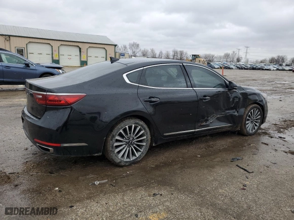 2017 Kia Cadenza Technology with VIN KNALC4J16H5093752, listed as a Copart auction lot 48065195 with 149,990 mi miles and Salvage Title. Bid and sale history available at carsss.com. Image 3.
