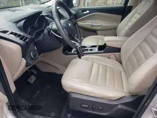 2017 Ford Escape Titanium with VIN 1FMCU0JD5HUB08102, listed as a Copart auction lot 49502525 with 45,383 mi miles and Salvage Title. Bid and sale history available at carsss.com. Image 7.