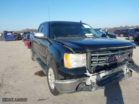2013 GMC Sierra 1500 SLE with VIN 1GTR1VE05DZ187392, listed as a IAAI auction lot 41232697 with 159,685 mi miles. Bid and sale history available at carsss.com. Image 1.