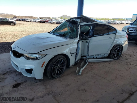 2017 BMW M3 with VIN WBS8M9C5XH5G84522, listed as a Copart auction lot 77390294 with NaN miles and Clean Title. Bid and sale history available at carsss.com. Image 1.