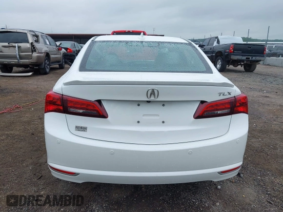 2015 Acura TLX Advance with VIN 19UUB2F74FA003547, listed as a IAAI auction lot 42101526 with 129,388 mi miles and . Bid and sale history available at DreamBid. Image 16.