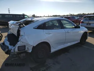 2018 Honda Civic EX with VIN 19XFC2F77JE207737, listed as a Copart auction lot 51356395 with 36,574 mi miles and Non Repairable. Bid and sale history available at DreamBid. Image 3.