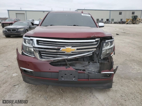 2016 Chevrolet Tahoe LTZ with VIN 1GNSKCKC2GR257458, listed as a Copart auction lot 45684125 with 0 mi miles and Salvage Title. Bid and sale history available at carsss.com. Image 5.