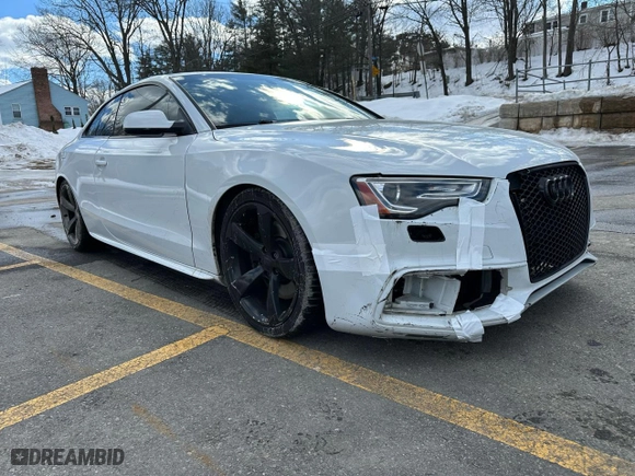 2015 Audi S5 Premium Plus with VIN WAUGGAFR2FA023477, listed as a Copart auction lot 47263665 with 109,030 mi miles and Clean Title. Bid and sale history available at carsss.com. Image 4.