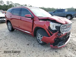 2023 GMC Terrain Denali with VIN 3GKALXEGXPL250390, listed as a Copart auction lot 56064525 with 24,512 mi miles and Salvage title. Bid and sale history available at DreamBid. Image 4.