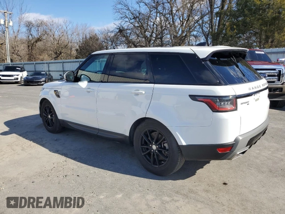 2020 Land Rover Range Rover Sport SE with VIN SALWG2SUXLA748831, listed as a Copart auction lot 88788815 with 78,557 mi miles and Non Repairable. Bid and sale history available at carsss.com. Image 2.