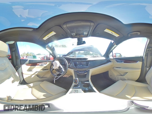 2018 Cadillac XT5 Luxury FWD with VIN 1GYKNCRS7JZ166944, listed as a Copart auction lot 45815705 with 74,289 mi miles and Non Repairable. Bid and sale history available at carsss.com. Image 14.