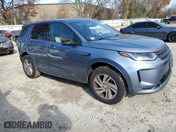 2020 Land Rover Discovery Sport S R-Dynamic with VIN SALCT2FX7LH839825, listed as a Copart auction lot 78620184 with 54,087 mi miles and Salvage Title. Bid and sale history available at carsss.com. Image 4.