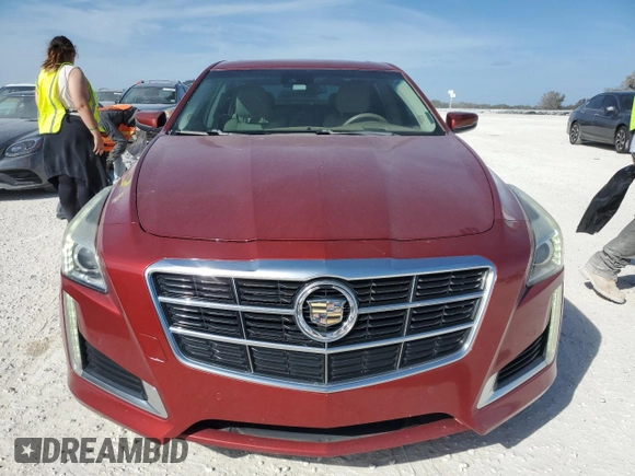 2014 Cadillac CTS Performance RWD with VIN 1G6AS5SX0E0132207, listed as a Copart auction lot 76741764 with 123,326 mi miles and Salvage title. Bid and sale history available at DreamBid. Image 5.