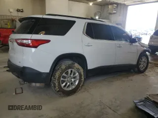 2021 Chevrolet Traverse LT Cloth z VIN 1GNEVGKW9MJ105094, wystawiony jako Copart lot #82088144 z przebiegiem Nie podano mil oraz Nie do naprawy • Non repairable. Historia ofert i sprzedaży dostępna na DreamBid. Obrazek 3.