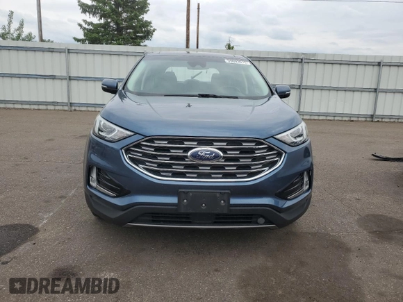2019 Ford Edge SEL with VIN 2FMPK4J93KBB77765, listed as a Copart auction lot 59093015 with 52,753 mi miles and Salvage title. Bid and sale history available at DreamBid. Image 5.