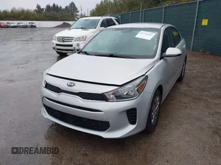 2020 Kia Rio S with VIN 3KPA24AD6LE273270, listed as a IAAI auction lot 41716369 with 112,089 mi miles. Bid and sale history available at carsss.com. Image 2.