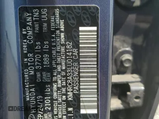 2020 Hyundai Venue SEL with VIN KMHRC8A33LU014182, listed as a Copart auction lot 60740345 with 75,616 mi miles and Salvage title. Bid and sale history available at DreamBid. Image 13.