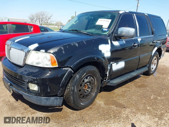 2005 Lincoln Navigator Luxury z VIN 5LMFU27545LJ03545, wystawiony jako IAAI lot #41630300 z przebiegiem 157 681 mil mil oraz . Historia ofert i sprzedaży dostępna na DreamBid. Obrazek 2.
