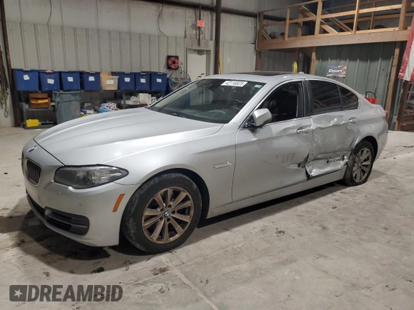 2014 BMW 5 Series 528i with VIN WBA5A5C50ED501202, listed as a Copart auction lot 42116825 with Not Provided miles and Salvage Title. Bid and sale history available at carsss.com. Image 1.