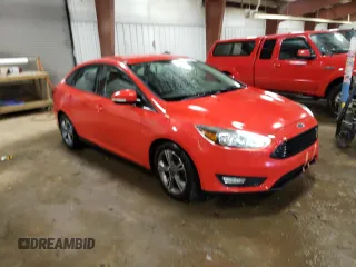 2017 Ford Focus SE with VIN 1FADP3FE8HL226563, listed as a Copart auction lot 56775045 with 75,503 mi miles and Clean title. Bid and sale history available at DreamBid. Image 4.
