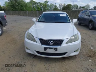 2008 Lexus IS 250 with VIN JTHCK262985019980, listed as a IAAI auction lot 42106541 with 197,860 mi miles. Bid and sale history available at carsss.com. Image 6.