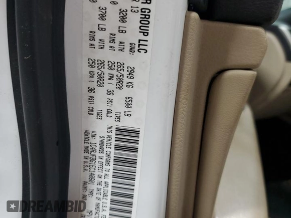 2014 Jeep Grand Cherokee Limited with VIN 1C4RJFBG1EC140601, listed as a Copart auction lot 56298305 with 131,193 mi miles and Salvage title. Bid and sale history available at DreamBid. Image 13.
