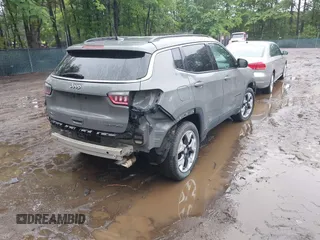 2020 Jeep Compass Limited with VIN 3C4NJDCB4LT126814, listed as a IAAI auction lot 42352025 with 92,754 mi miles and . Bid and sale history available at DreamBid. Image 4.
