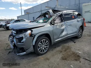 2024 GMC Terrain Denali with VIN 3GKALXEG9RL267975, listed as a Copart auction lot 51266975 with 0 mi miles and Salvage Title. Bid and sale history available at carsss.com. Image 1.