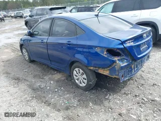 2016 Hyundai Accent SE with VIN KMHCT4AE1GU085810, listed as a IAAI auction lot 41881579 with 137,721 mi miles. Bid and sale history available at carsss.com. Image 3.