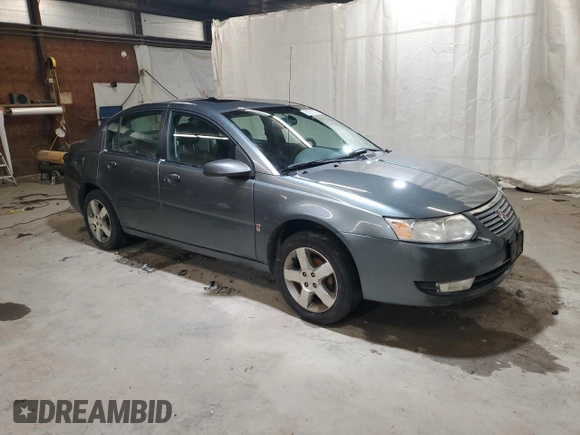 2007 Saturn ION with VIN 1G8AL58F27Z162388, listed as a Copart auction lot 81500104 with 112,577 mi miles and Salvage Title. Bid and sale history available at carsss.com. Image 4.