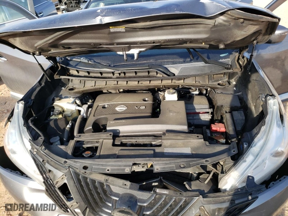 2017 Nissan Murano S with VIN 5N1AZ2MG3HN199276, listed as a Copart auction lot 43985515 with 222,881 mi miles and Salvage Title. Bid and sale history available at carsss.com. Image 14.