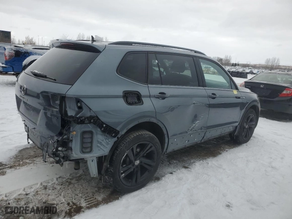 2023 Volkswagen Tiguan SE R-Line Black with VIN 3VV8B7AX8PM096485, listed as a Copart auction lot 42932255 with 24,444 mi miles and Salvage Title. Bid and sale history available at carsss.com. Image 3.