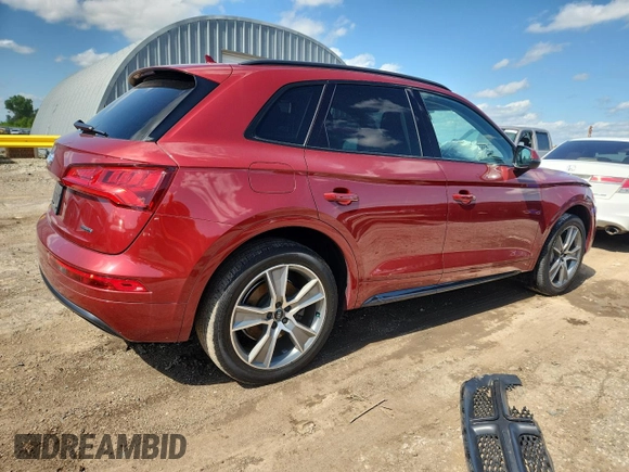 2019 Audi Q5 Premium Plus z VIN WA1BNAFY0K2090894, wystawiony jako Copart lot #61346615 z przebiegiem 124 489 mil mil oraz Szkoda całkowita • Salvage title. Historia ofert i sprzedaży dostępna na DreamBid. Obrazek 3.