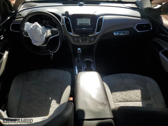 2018 Chevrolet Equinox LS with VIN 3GNAXHEV6JS563610, listed as a Copart auction lot 50461665 with 160,418 mi miles and Salvage Title. Bid and sale history available at carsss.com. Image 8.