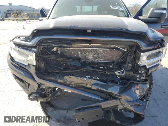 2023 Ram 2500 Big Horn with VIN 3C6UR5DL9PG530473, listed as a Copart auction lot 48253615 with 29,549 mi miles and Salvage title. Bid and sale history available at DreamBid. Image 12.